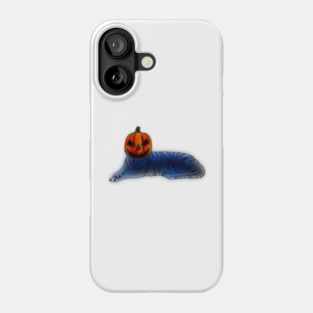 Midnight Tiger in Jack-o’-Lantern Hat – Halloween Animal Art Phone Case