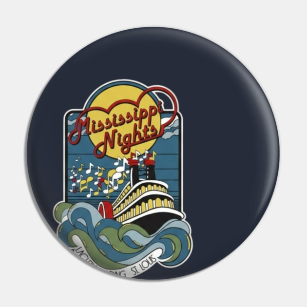 Mississippi Nights Pin by Litehouse Tees