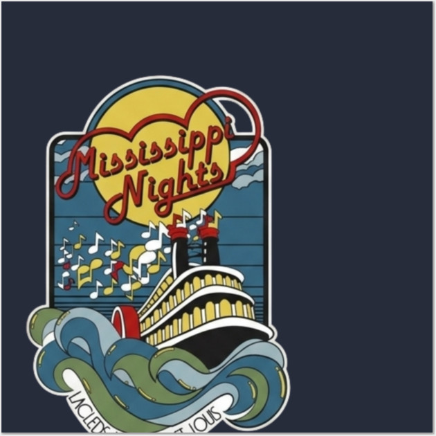 Mississippi Nights Wall Art by Litehouse Tees