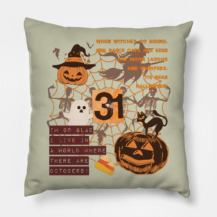 October 31st Pillow