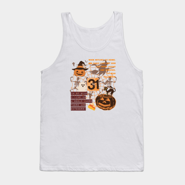 October 31st Tank Top by casualteesinc