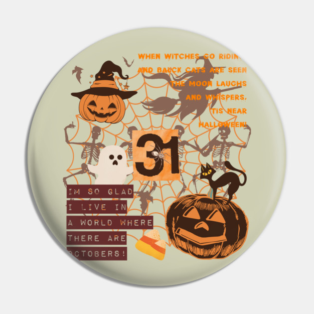 October 31st Pin by casualteesinc