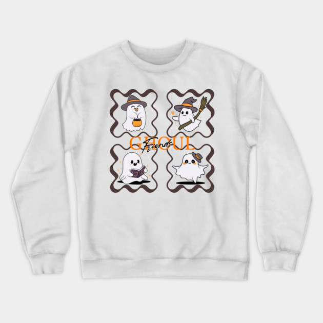 Ghoul Friends Crewneck Sweatshirt by casualteesinc