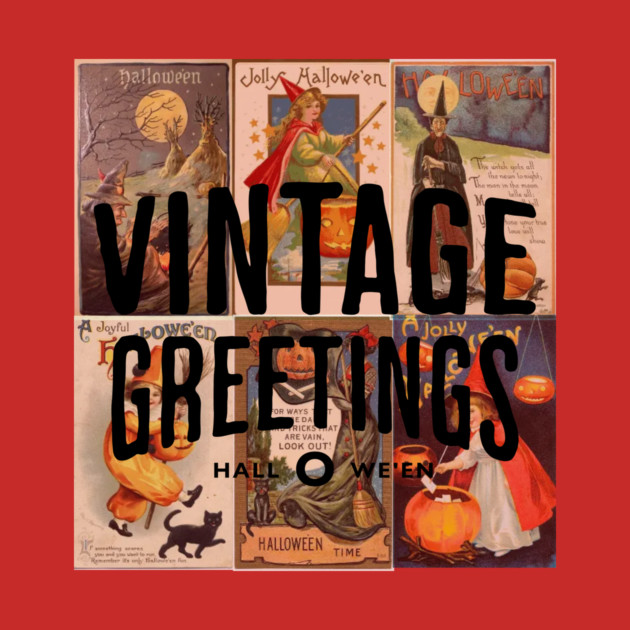 Vintage Greetings by casualteesinc