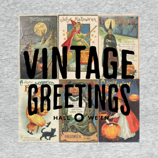 Vintage Greetings by casualteesinc