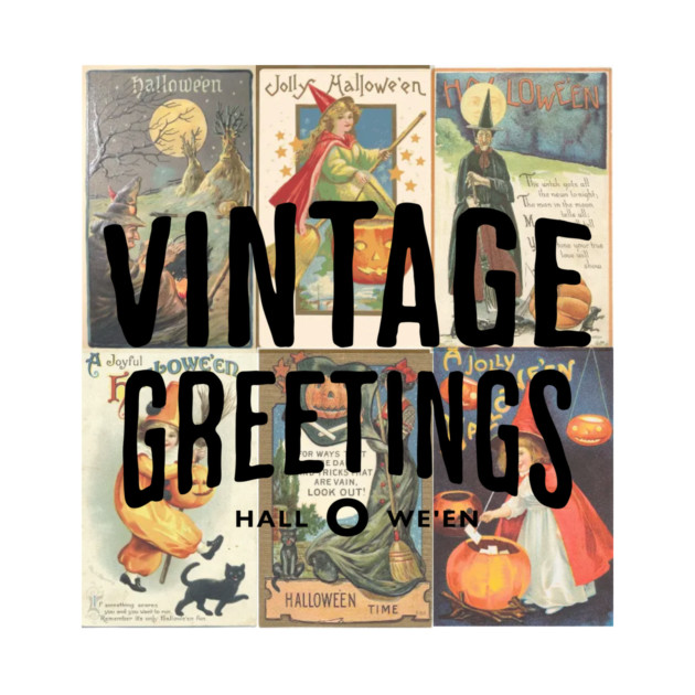 Vintage Greetings by casualteesinc
