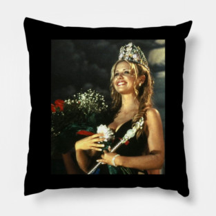 Helen Shivers Croaker Queen Vintage T Shirt Pillow