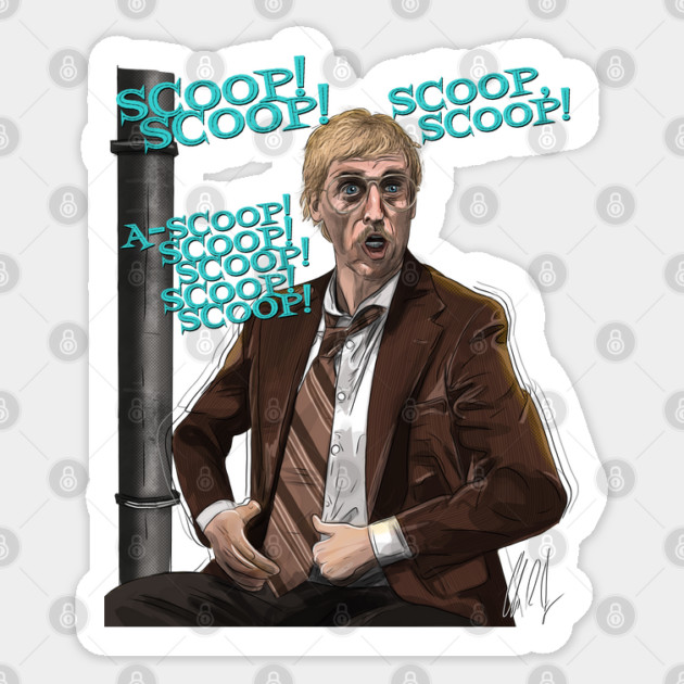 Improv with Robots: Scat Blast Sticker by 51Deesigns