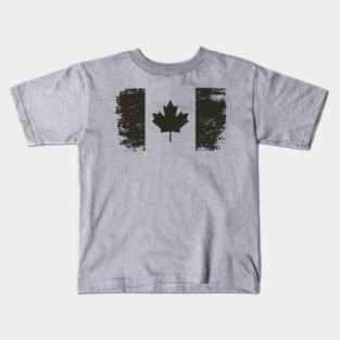 Canadian Military Flag Kids T-Shirt