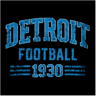 detroit lions football Posters and Art
