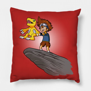 The Digi King of Courage Pillow