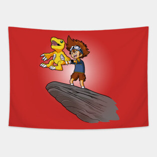 The Digi King of Courage Tapestry