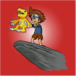 The Digi King of Courage Posters and Art