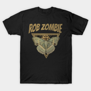 Rob Zombie – Gothic Butterfly Metal Fusion Art T-Shirt