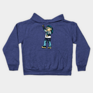 Buoy Seattle Mascot!!! Kids Hoodie