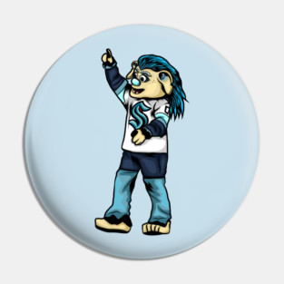 Buoy Seattle Mascot!!! Pin
