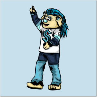 Buoy Seattle Mascot!!! Posters and Art