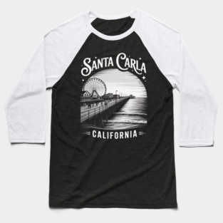 Santa Carla California Vampire Murder Capital Of The World Baseball T-Shirt