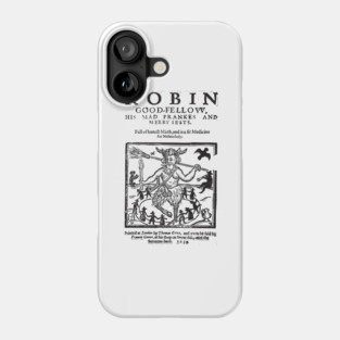 Robin Goodfellow - folk horror Halloween Phone Case