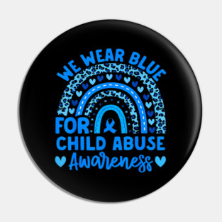 Blue Child Abuse Child Abuse Pin