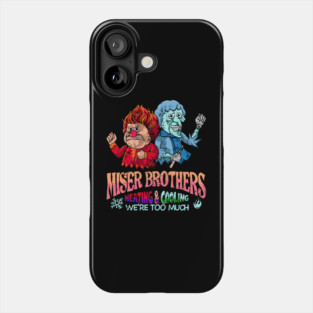 Miser Brothers Heating & Cooling Vintage Phone Case