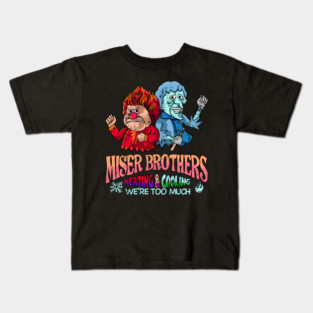 Miser Brothers Heating & Cooling Vintage Kids T-Shirt