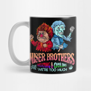 Miser Brothers Heating & Cooling Vintage Mug