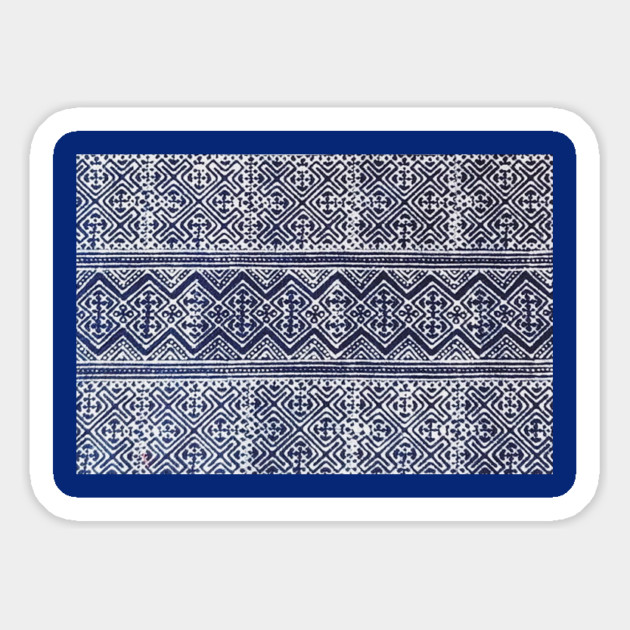Khajua Indigo – Sacred Geometry of the Hmong Spirit Magnet by Pimcolle