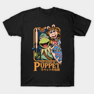 Legend of the Puppet - Frog Pig Elf Game T-Shirt