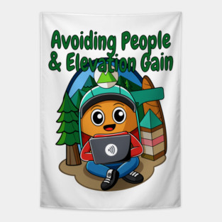 Avoiding People and Elevation Gain Tapestry