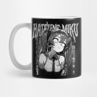 Hatsune Miku Heavy Metal Design Mug