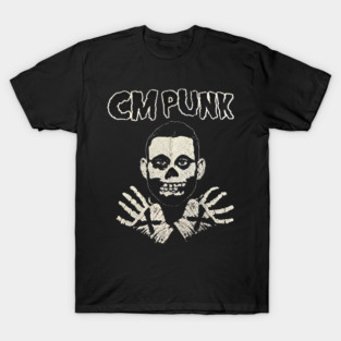 CM Punk Misfits Fiend Skull T-Shirt