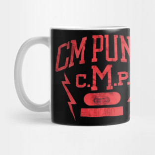 CM Punk Vintage Black Tee Mug