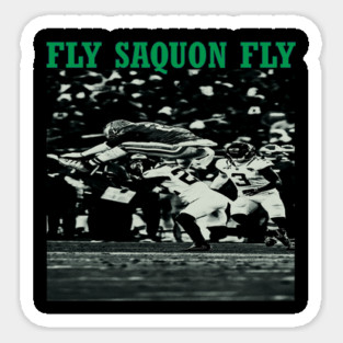 FLY SAQUON, Philadelphia Football Magnet