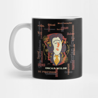 Oscar Wilde by Henrique San Mug