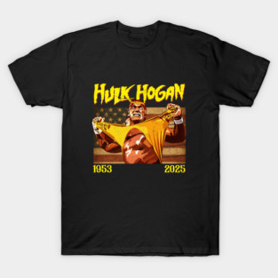 Hulk Hogan 1953–2025 Tribute T-Shirt
