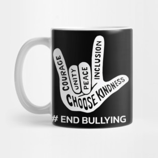 Choose Kindness Hand Sign Gift For Unity Day Mug