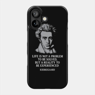 Soren Kierkegaard Phone Case