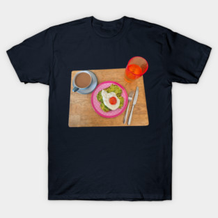 Breakfast with Avocado Toast T-Shirt