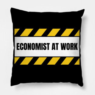 Economist At Work Economy Lover Pillow