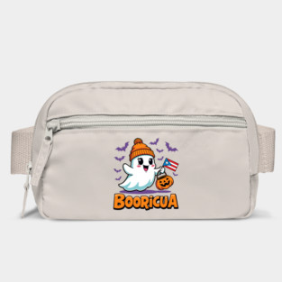 Booricua Funny Halloween Puerto Rican Ghost Bag