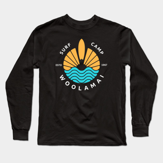 Woolamai Surf Camp Long Sleeve T-Shirt by Timeless Chaos