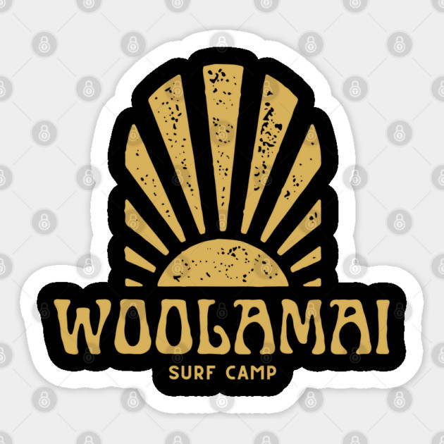Woolamai Surf Camp Sticker by Timeless Chaos