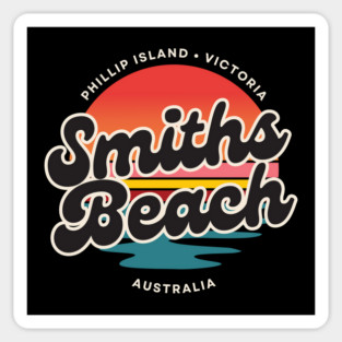 Smiths Beach Phillip Island Sticker