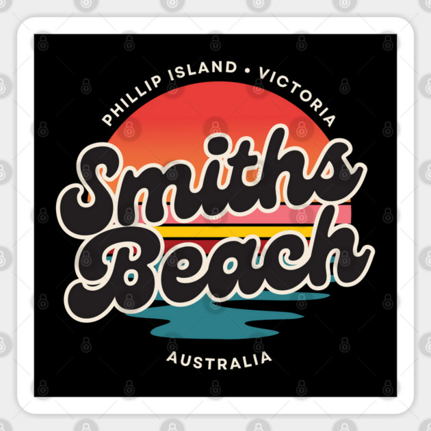 Smiths Beach Phillip Island Sticker by Timeless Chaos