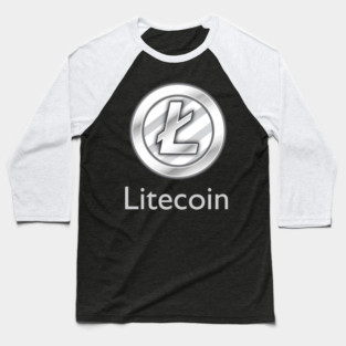 Litecoin Baseball T-Shirt