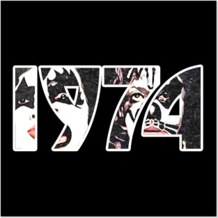 1974 First KISS Posters and Art