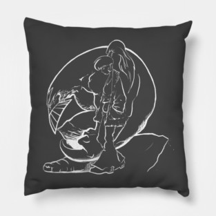 The Maxx inspired Line Art Pillow