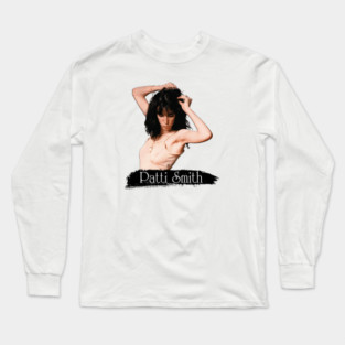 Patti Smith Long Sleeve T-Shirt