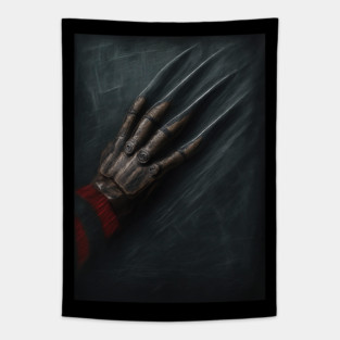 Like Nails on a Chalkboard Freddy Krueger Tapestry